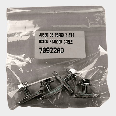 Kit de Pernos para Fijador Cable