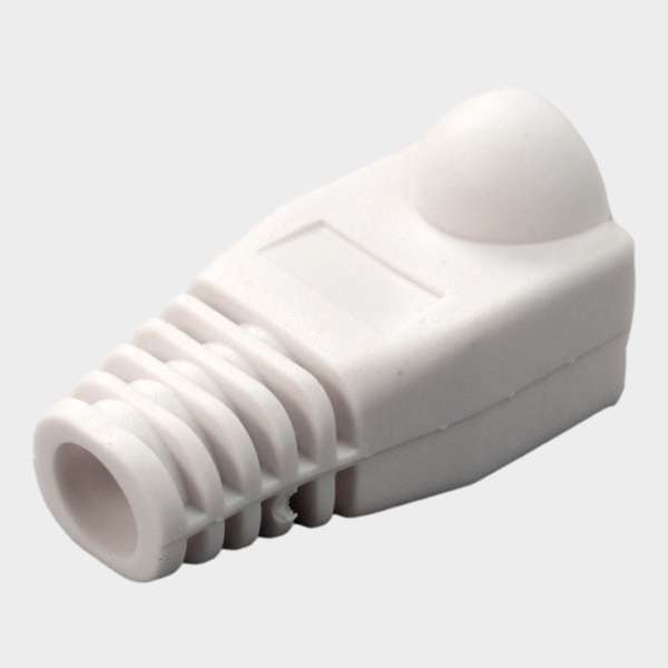 Capuchón RJ45 Blanco Diámetro 6mm 100 Unidades 2