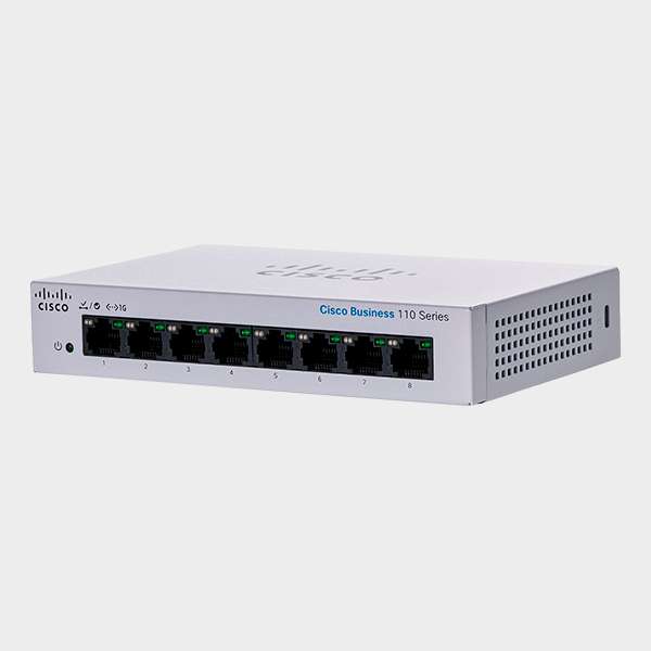 Switch Cisco 8 Puertos CBS110-8T-D-NA 1