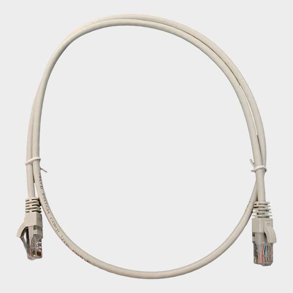 Patch Cord CAT 5E NHTD UTP Blanco 1 m 2