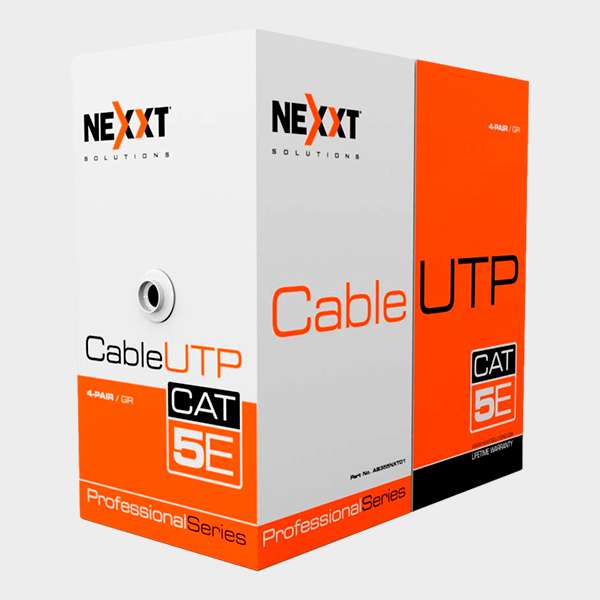 Cable UTP Cat 5E NEXXT 305m 4 Pares Gris  1