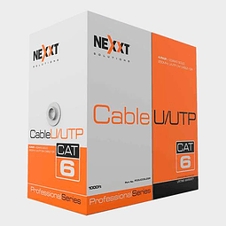Cable UTP Cat 6 NEXXT 305m 4 Pares Gris LSZH
