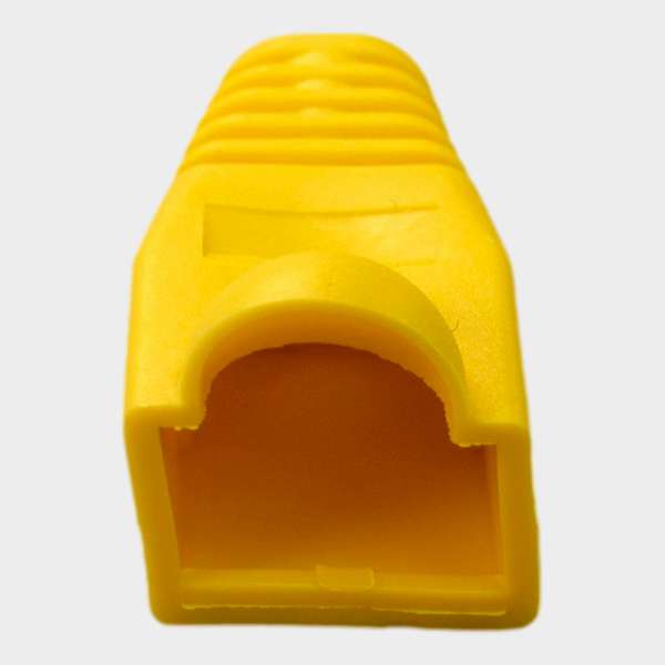 Capuchón RJ45 Amarillo Diámetro 6mm 100 Unidades 3
