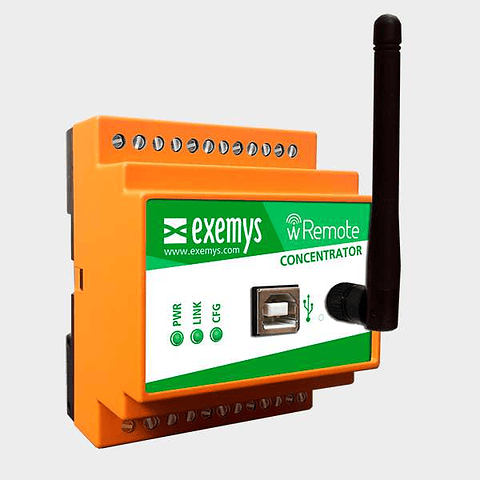 Sistema de Telemetría Inalámbrica MESH 2.4GHz wRemote