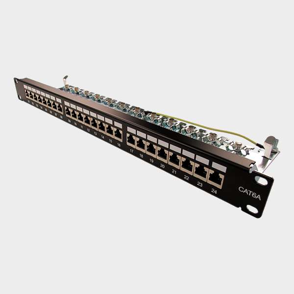 Patch Panel 24 Puertos CAT 6A FTP  3