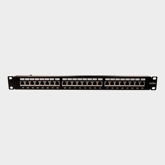 Patch Panel 24 Puertos CAT 6A FTP 