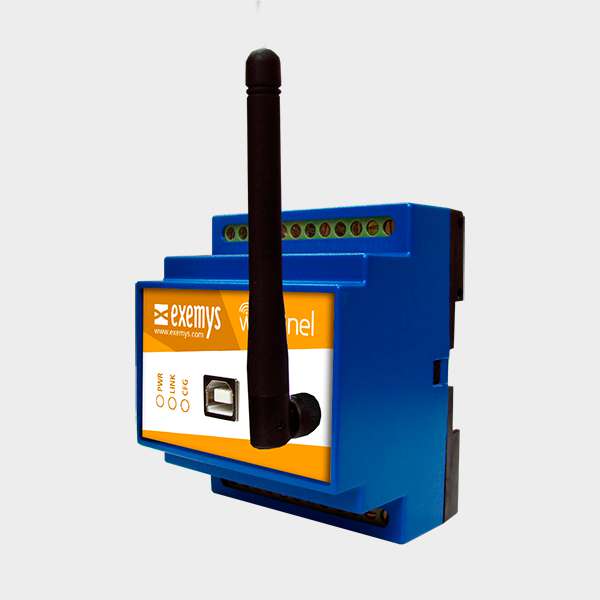 Túnel Inalámbrico con Tecnología de Radio ZigBee 2.4GHz wTunnel 3