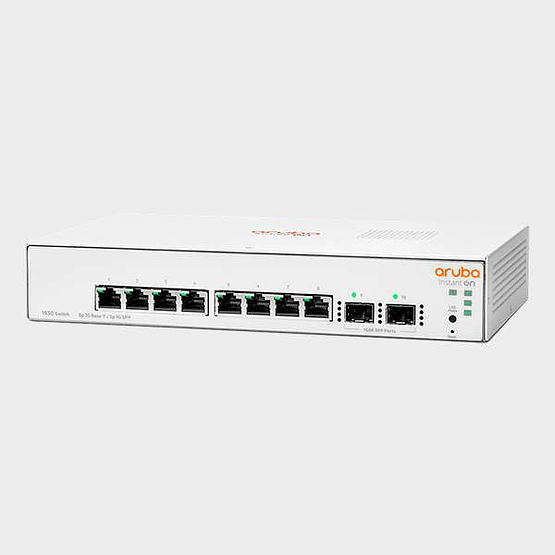 Switch Aruba Ion HPE 1930-8G 8 Puertos Gigabit 2SFP