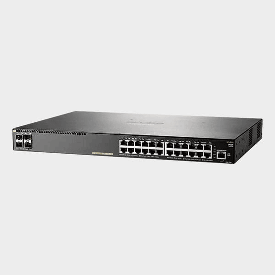 Switch Aruba HPE 6200F-24G 24 Puertos Gigabit PoE+ 4SFP 370W