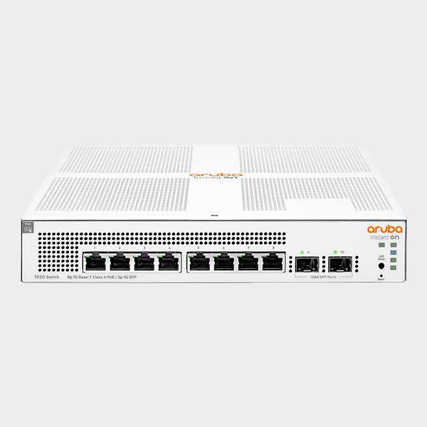 Switch Aruba Ion HPE 1930-8G 8 Puertos Gigabit 2SFP PoE 124W 1