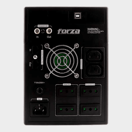 UPS 1500VA / 840 Watts Forza FX-1500LCD-C