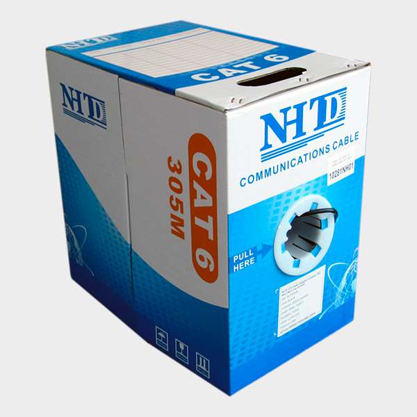 Cable UTP Cat 6 NHTD 305m 4 Pares 24AWG Exterior Seco 1