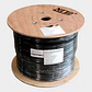 Cable UTP Cat 6 NHTD 305m 4 Pares 24AWG Exterior con Mensajero - Miniatura 1