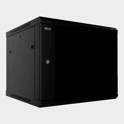 Gabinete Mural Fijo NEXXT 18U 60x60cm 2 Ventiladores 