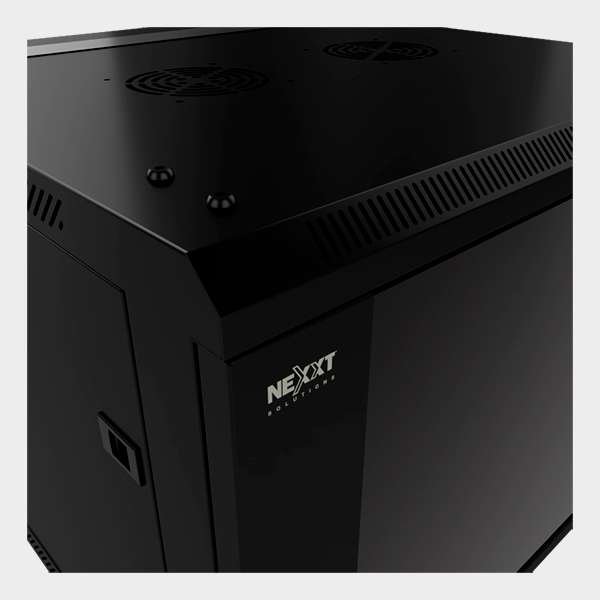 Gabinete Mural Fijo NEXXT 15U 60x60cm 2 Ventiladores 2