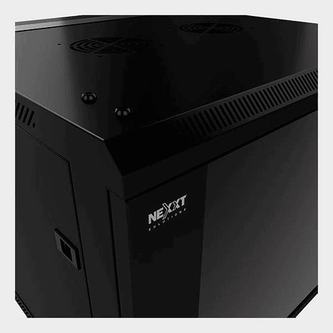 Gabinete Mural Fijo NEXXT 12U 60x45cm 1 Ventilador