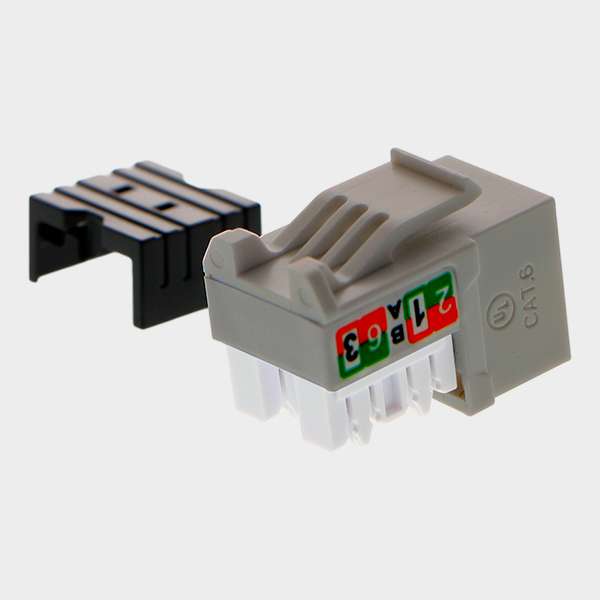 Modulo RJ45 CAT 6 NEXXT UTP Gris 1