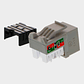 Modulo RJ45 CAT 6 NEXXT UTP Gris - Miniatura 1