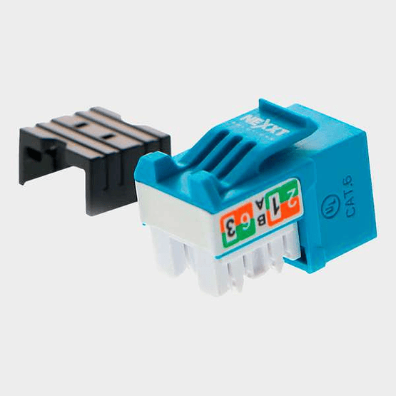 Modulo RJ45 CAT 6 NEXXT UTP Azul