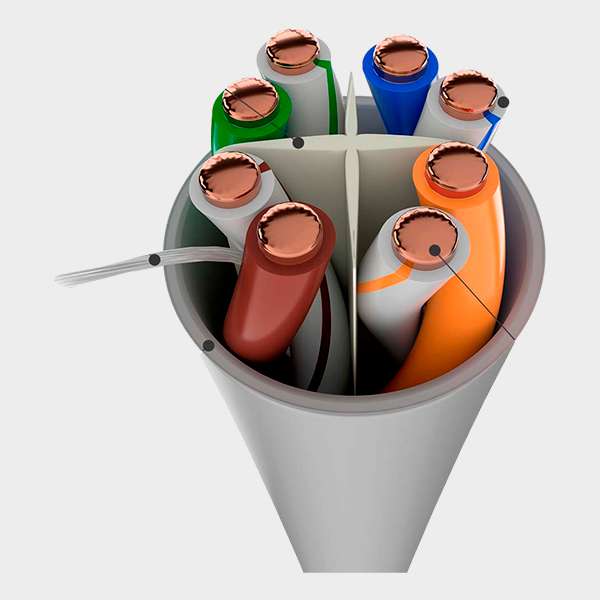 Patch Cord CAT 6 NEXXT UTP LSZH Gris 3 m 3