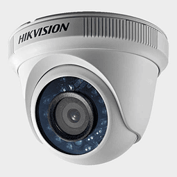 Camara Domo Hikvision 1MP HD 720p Lente 2.8mm IP66 IR 20m