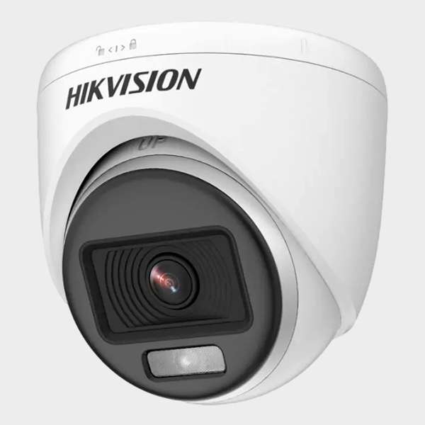 Camara Domo Hikvision 2MP HD 1080p Lente 2.8mm Colorvu Luz Blanca 20m 1