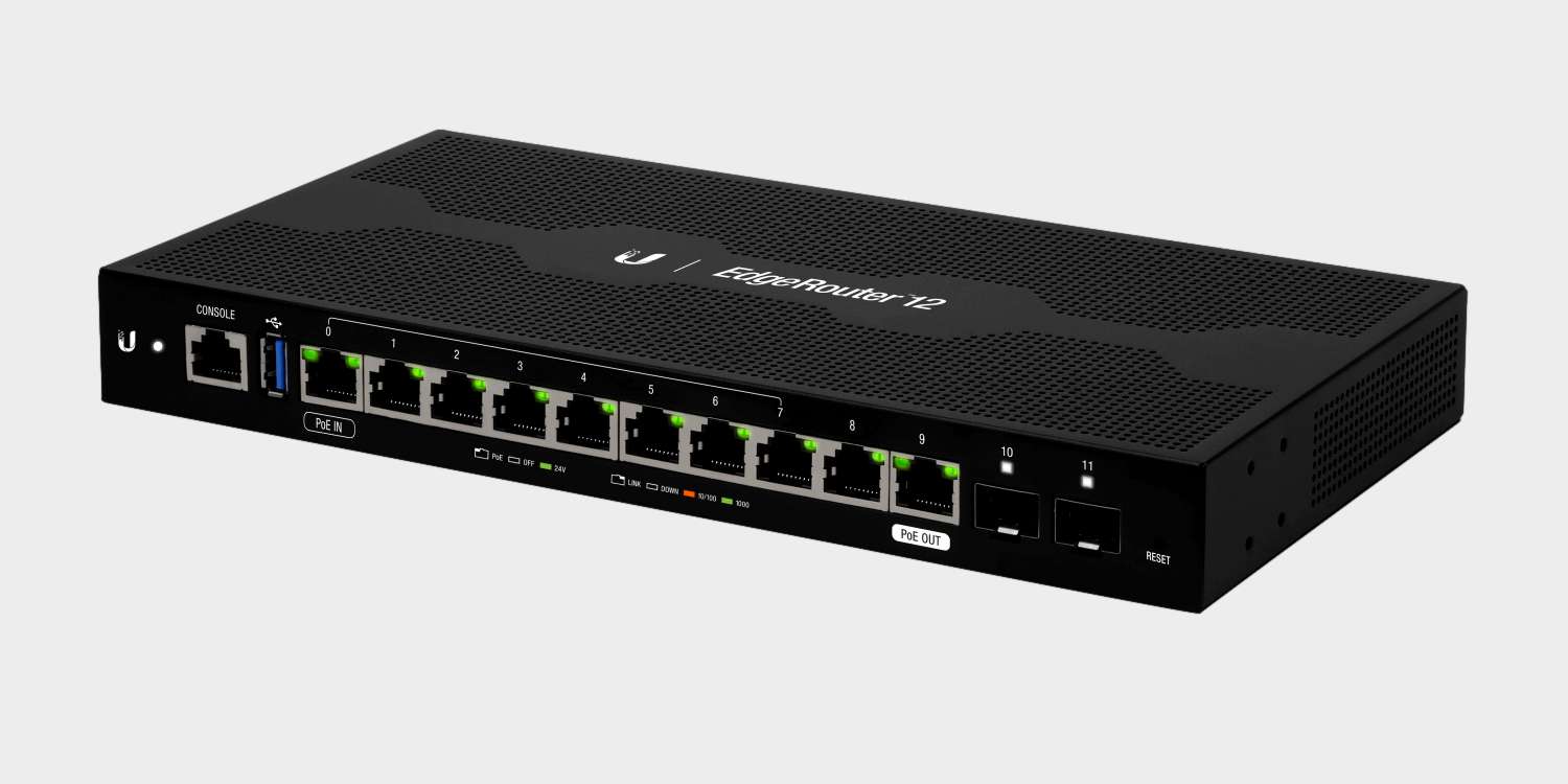 Router Ubiquiti EdgeRouter ER-12 10 puertos 1