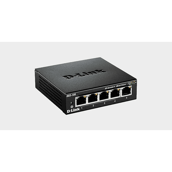 Switch D-Link DGS-105 5 Puertos Gigabit