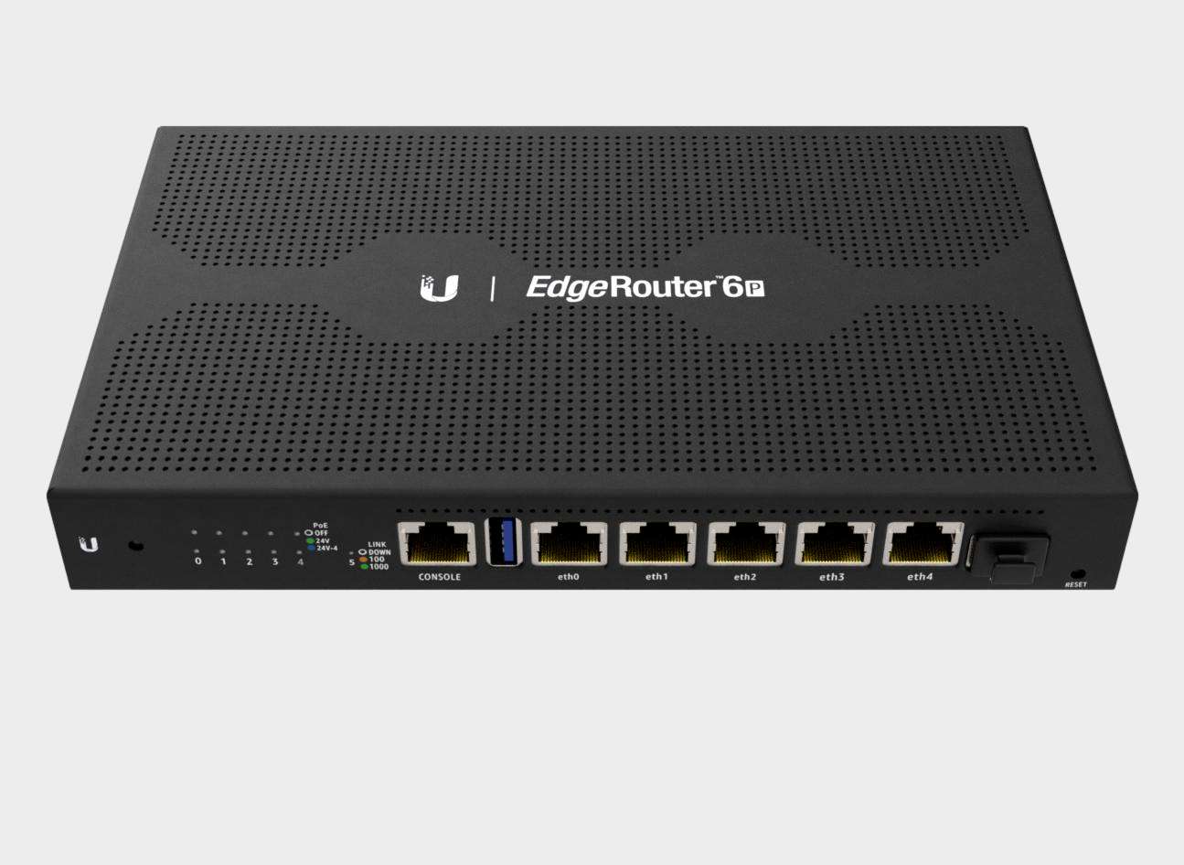 Router Ubiquiti EdgeRouter ER6P 5 puertos 1 SFP