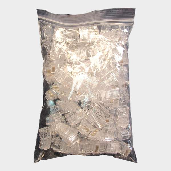 Plug Modular EZ-RJ45 UTP CAT5E 100 unidades 5