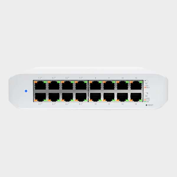 Switch UniFi USW-Lite-16-PoE 16 Gbit 8 PoE+ 2