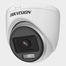 Camara Domo Hikvision 2MP HD 1080p ColorVu Interior Lente Fijo 2.8mm