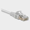 Patch Cord CAT 6A NEXXT UTP LSZH Gris 1 m