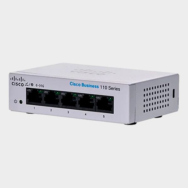 Switch Cisco 5 Puertos CBS110-5T-D-NA 2