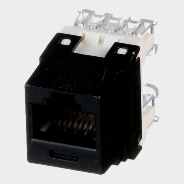 Modulo RJ45 CAT 6 Panduit Keystone UTP 4 pares Negro  4