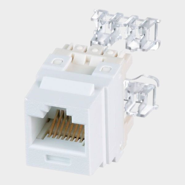 Modulo RJ45 CAT 6 Panduit Keystone UTP 4 pares Blanco 2