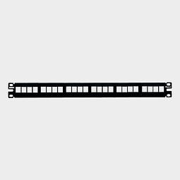 Patch Panel 24 Puertos Modular Panduit NKFP24Y