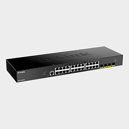 Switch D-Link DGS-1250-28X 24 Puertos Gigabit 4 SFP+ 10G