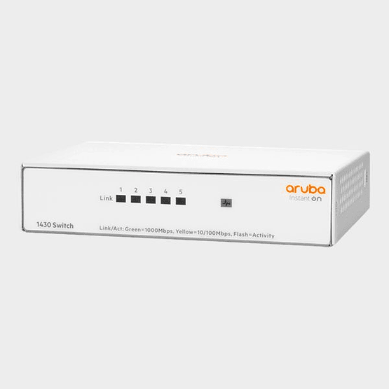 Switch Aruba Ion HPE 1430-5G 5 Puertos Gigabit