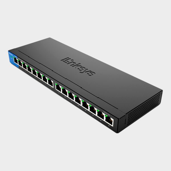 Switch Linksys 16 Puertos LGS116 Gigabit 3
