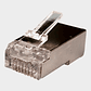 Plug Modular EZ RJ45 CAT 6 FTP Blindado 100 unidades - Miniatura 1
