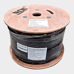 Cable UTP Cat 6A NHTD 305m 4 Pares 23AWG Exterior Negro