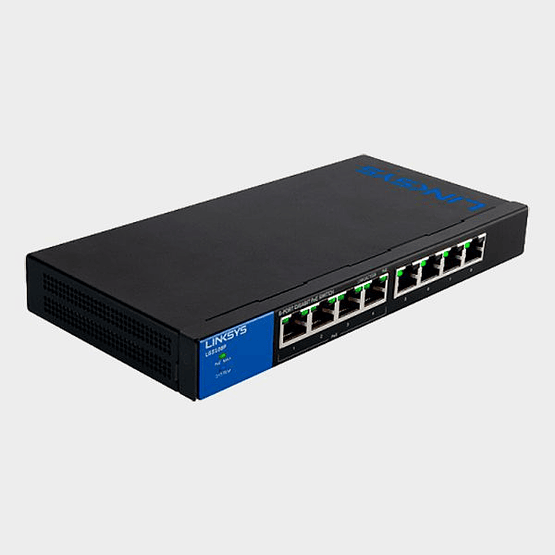 Switch Linksys 8 Puertos LGS108P Gigabit Poe+