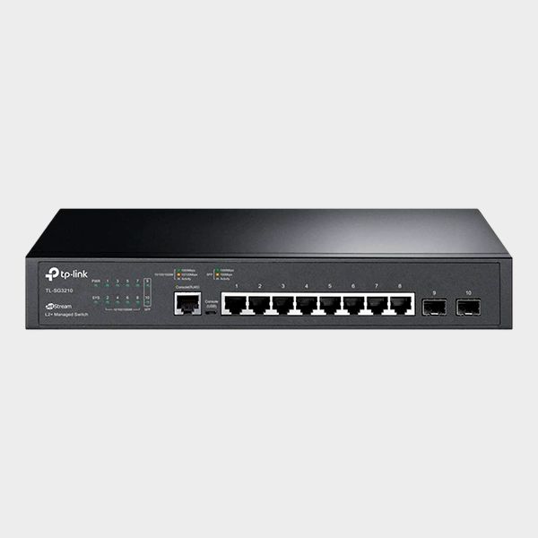 Switch TP-Link TL-SG3210 8 Puertos Gigabit 2 SFP 1