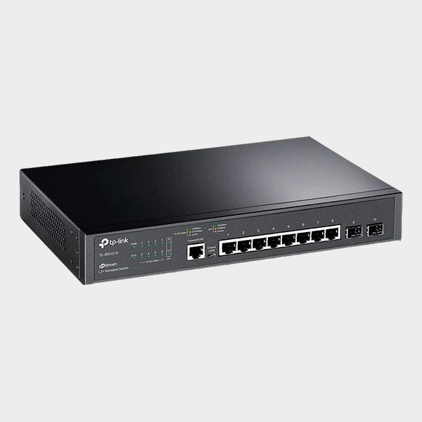 Switch TP-Link TL-SG3210 8 Puertos Gigabit 2 SFP 2