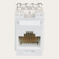 Modulo RJ45 CAT 6 Panduit Keystone UTP 4 pares Blanco Invierno - Miniatura 1