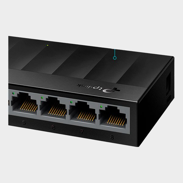 Switch TP-Link LS1008G 8 Puertos Gigabit Escritorio 3
