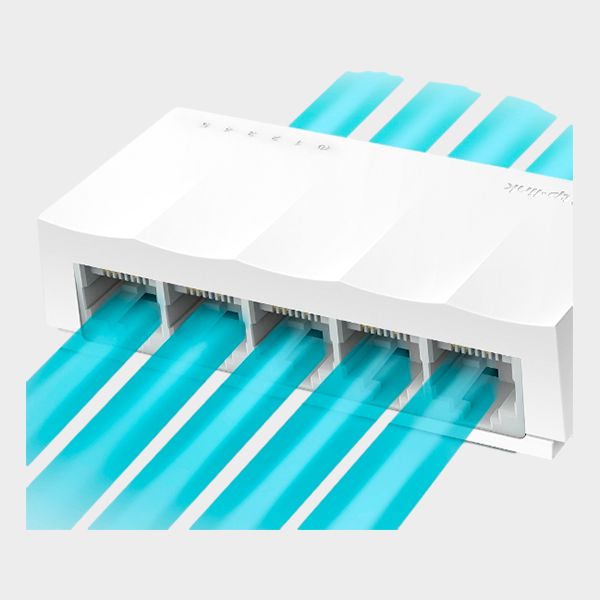 Switch TP-Link LS1005 5 Puertos 10/100Mbps Escritorio 3