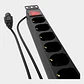 PDU Horizontal Nexxt NPD-21U8I16A 8 tomacorrientes 220V 16A - Miniatura 3