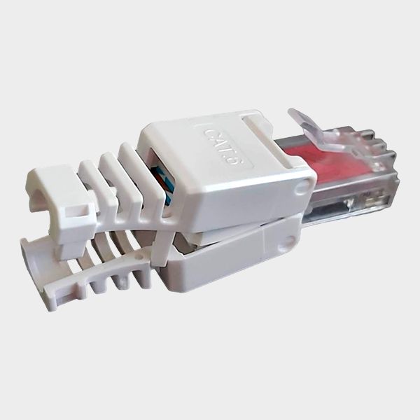 Plug Modular sin herramienta RJ45 UTP CAT6 2